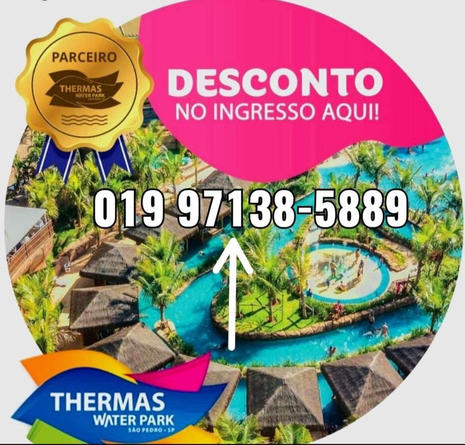 Suites Ambiente Familiar -Prox Do Thermas Águas de São Pedro エクステリア 写真